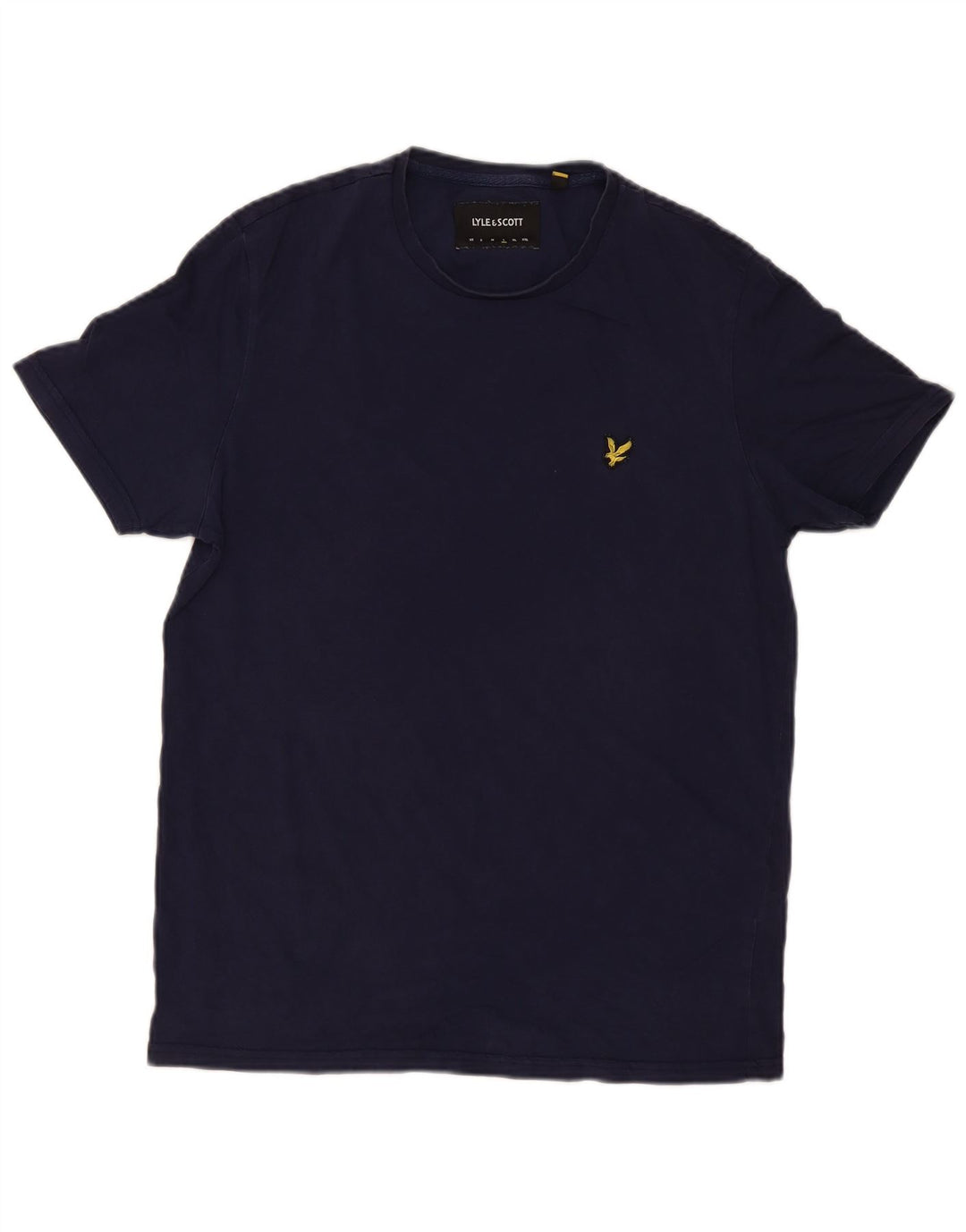Ανδρικό T-Shirt Lyle & Scott Top Large Navy Blue από βαμβάκι