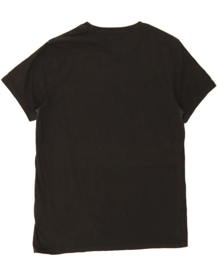 LEVI'S Mens Slim T-Shirt Top Large Black Cotton Vintage Levi's and Second-Hand Levi's from Messina Hembry 