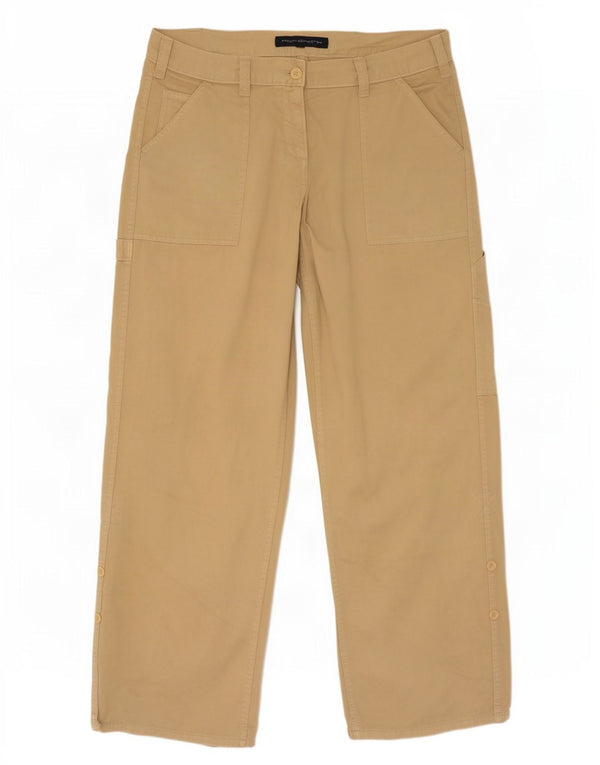 Γυναικείο ίσιο παντελόνι Cargo French Connection UK 14 Large W34 L32 Beige