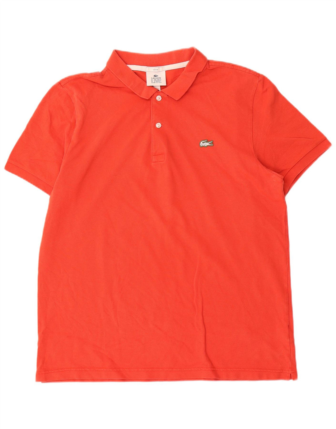 Ανδρικό πουκάμισο πόλο Lacoste 2XL κόκκινο βαμβακερό