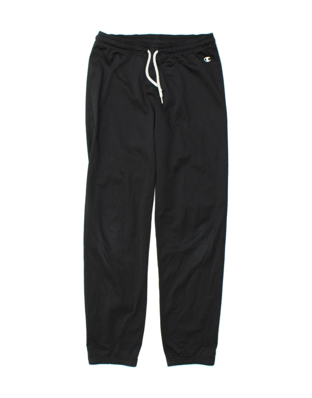 CHAMPION Boys Tracksuit Trousers Joggers 11-12 Years Large Black Polyester Vintage Champion and Second-Hand Champion from Messina Hembry 