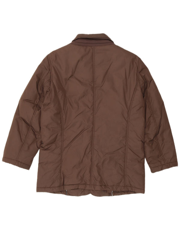 Ανδρικό μπουφάν Geox Regular Fit padded UK 38 Medium Brown