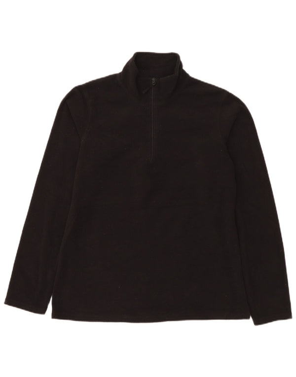 Mountain Warehouse Γυναικείο φερμουάρ Fleece Jumper UK 14 Medium Black