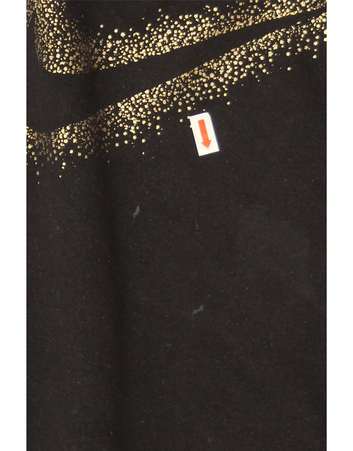 Nike Girls Graphic Φούτερ μεγάλου μεγέθους, μαύρο 12-13 ετών