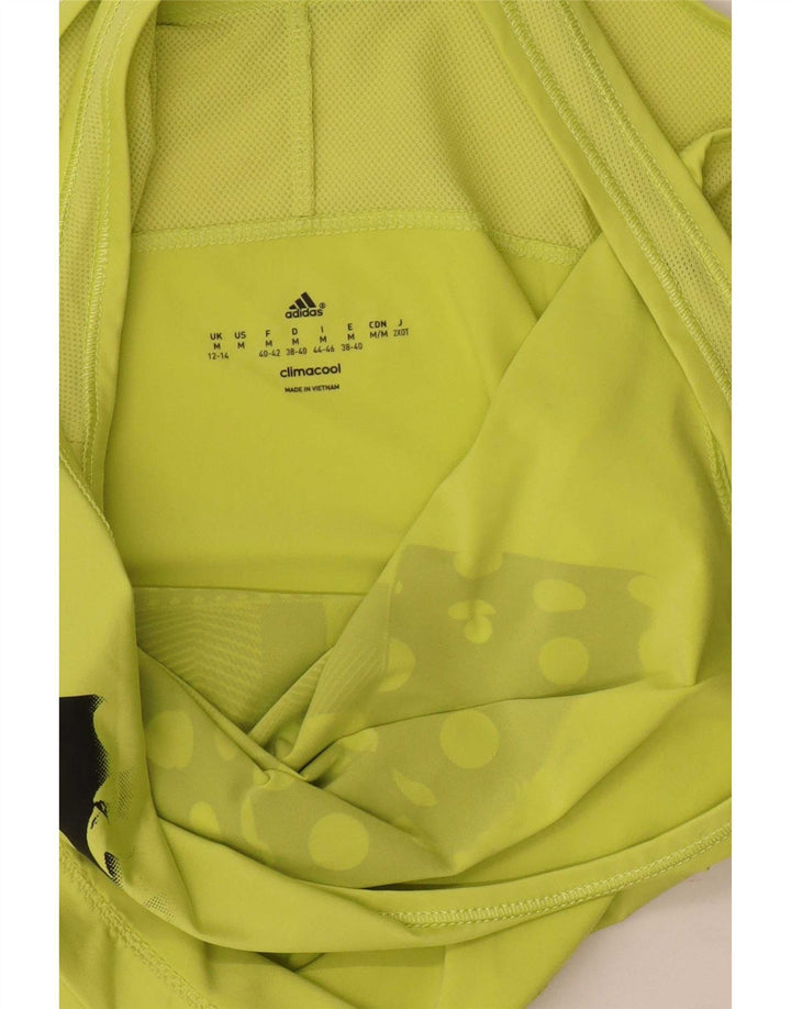 Adidas Γυναικείο Γραφικό Γιλέκο Climacool Top UK 12/14 Medium Green