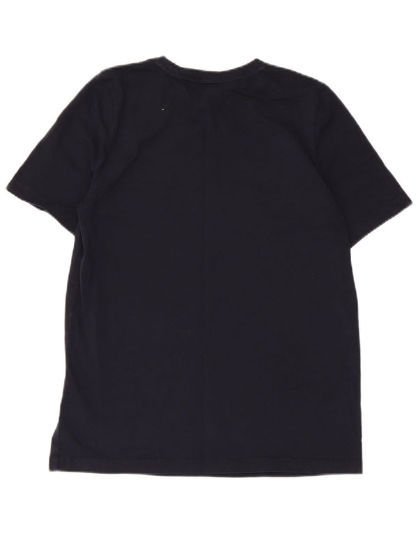 Tommy Hilfiger γυναικείο κοντομάνικο T-shirt Top 10 UK Navy Blue