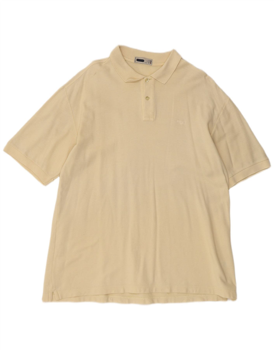 Fila Ανδρικό Πόλο Μπλουζάκι IT 56 XL Κίτρινο