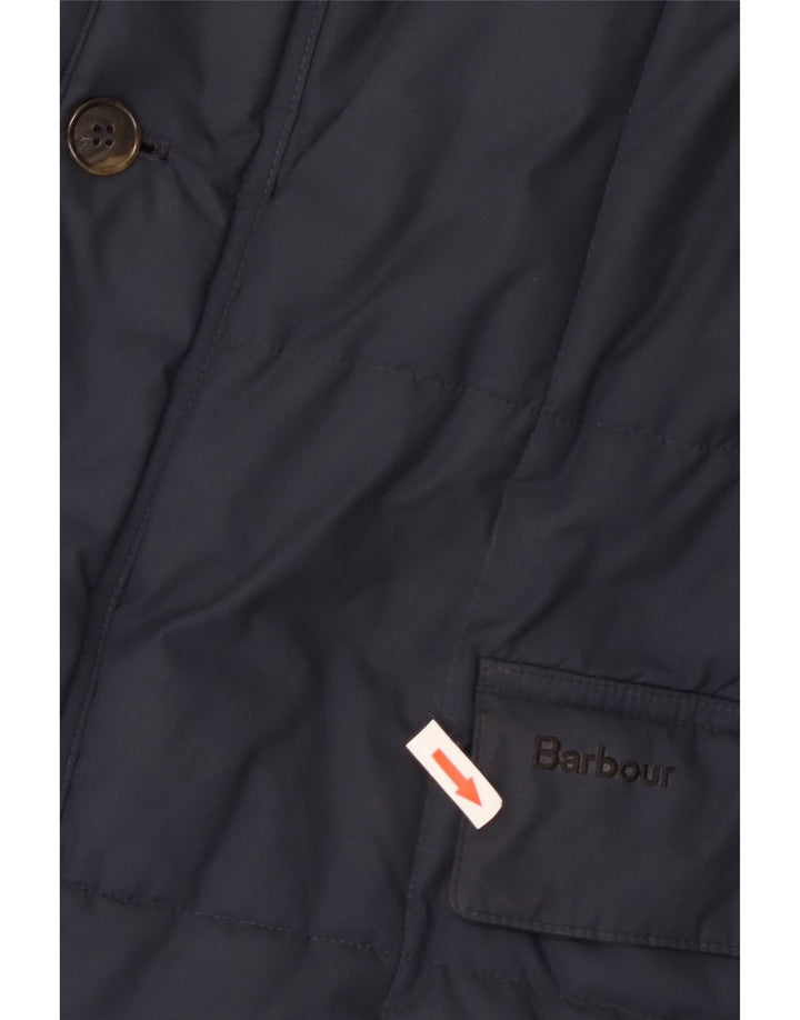 Ανδρικό μπουφάν Barbour με επένδυση UK 42 XL Navy Blue Polyester