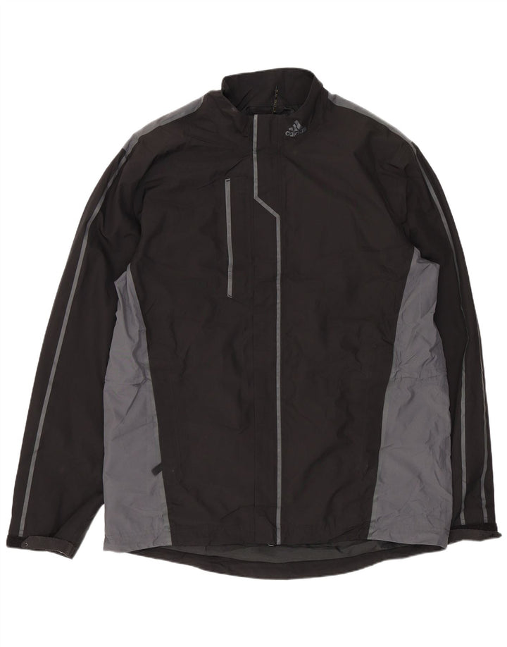 Ανδρικό γραφικό τζάκετ ADIDAS Windbreaker UK 42 XL Black Colourblock