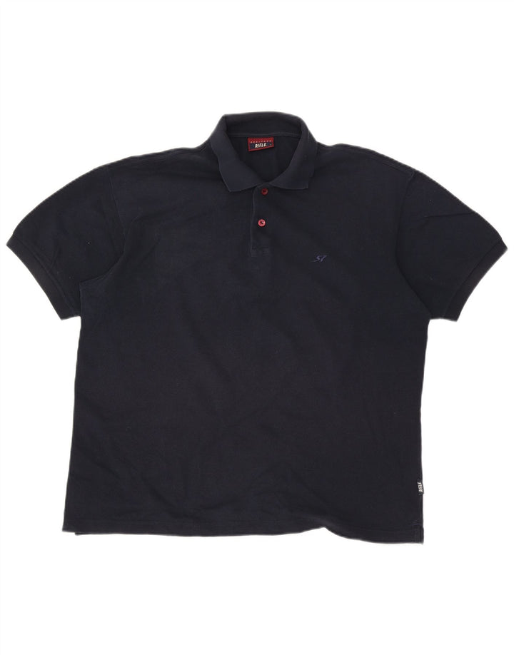 Ανδρικό πουκάμισο Polo Rifle Large Navy Blue