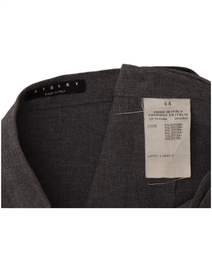 Sisley Γυναικεία Μίνι Ψηλόμεση Φούστα IT 44 Medium W26 Grey Polyester
