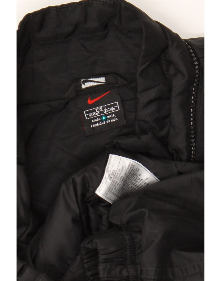 Μπουφάν Nike Boys Graphic Windbreaker 12-13 Years Large Black Nylon