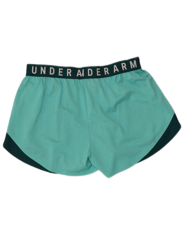 Γυναικείο γραφικό αθλητικό σορτς Under Armour UK 12 μεσαίου τυρκουάζ χρώματος