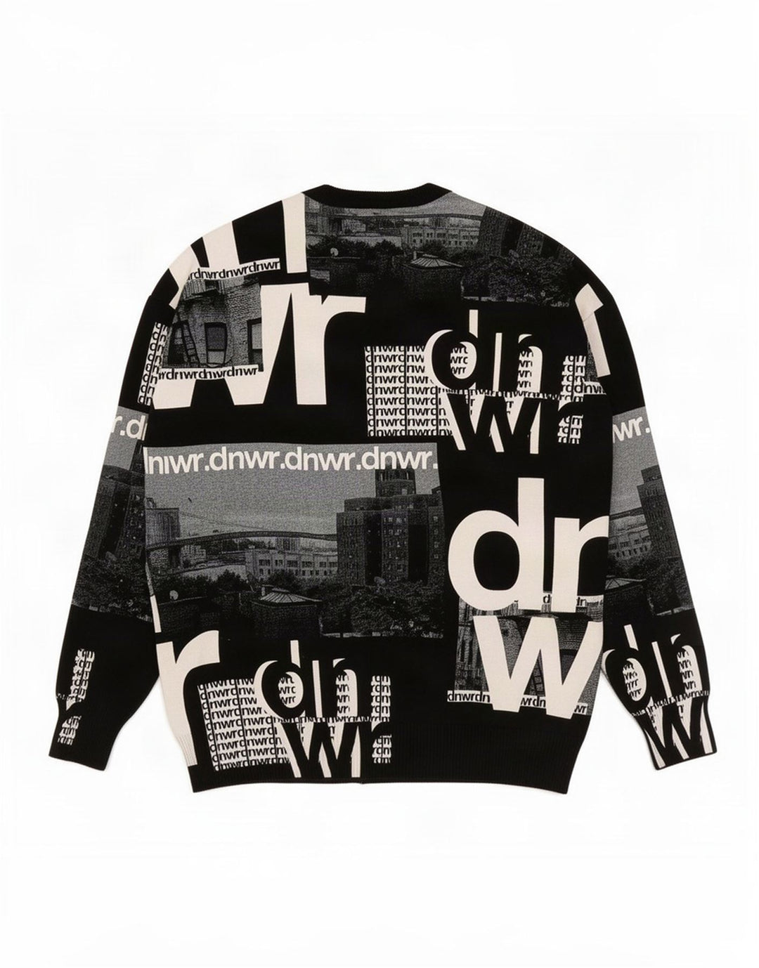 Ανδρικό γραφικό φούτερ Zara Jumper μεγάλο μαύρο βαμβακερό