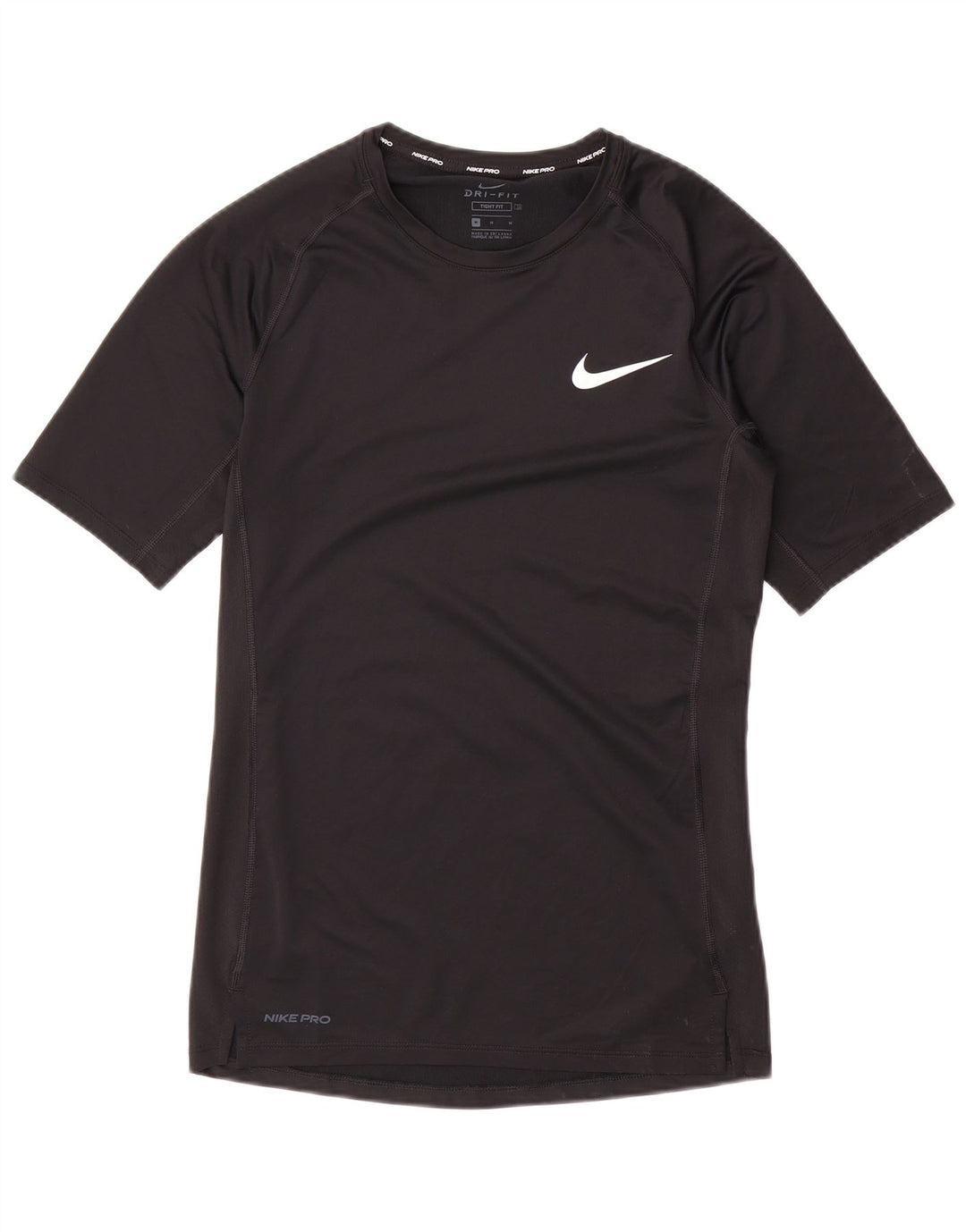 Ανδρικό T-shirt Nike T-Shirt Top από μεσαίο μαύρο πολυεστέρα