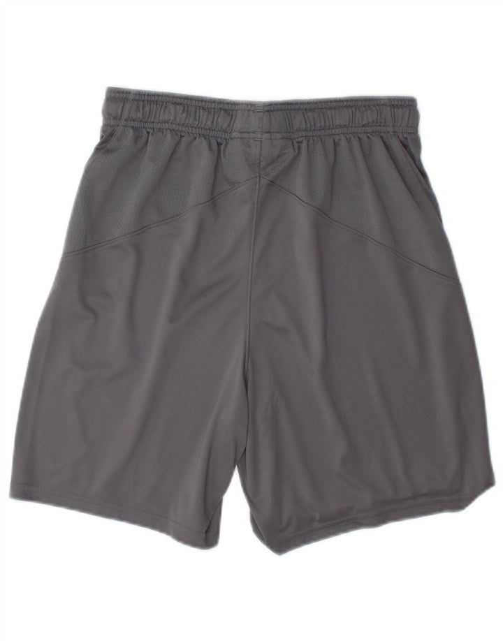 Ανδρικό αθλητικό σορτς Under Armour Heat Gear από μεσαίο γκρι πολυεστέρα