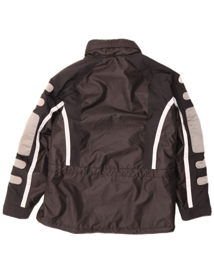 Γυναικείο γραφικό παλτό FILA Windbreaker UK 16 Large Black Colourblock