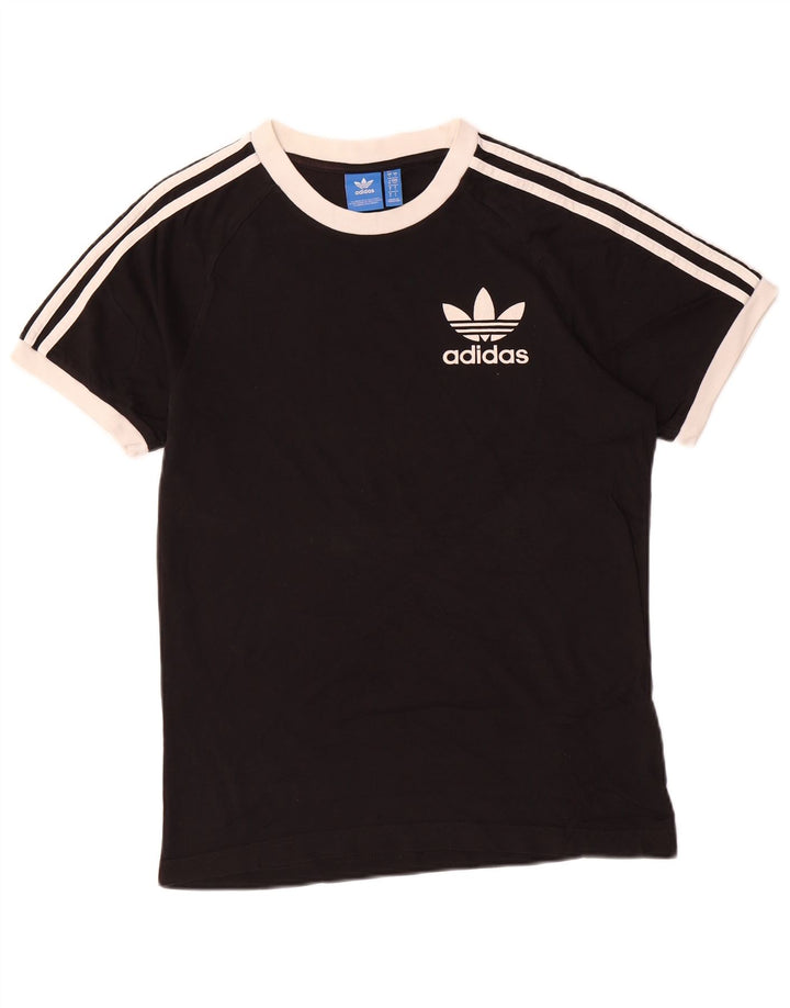 Ανδρικό T-Shirt ADIDAS Top Μικρό μαύρο βαμβακερό
