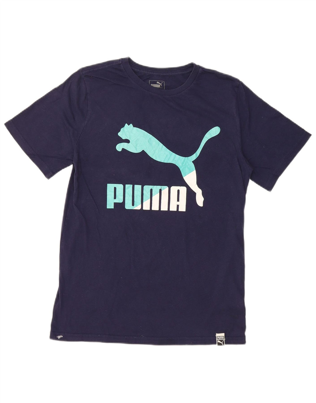 Μπλουζάκι PUMA Boys Graphic T-shirt 14-15 ετών μεγάλο μπλε βαμβακερό