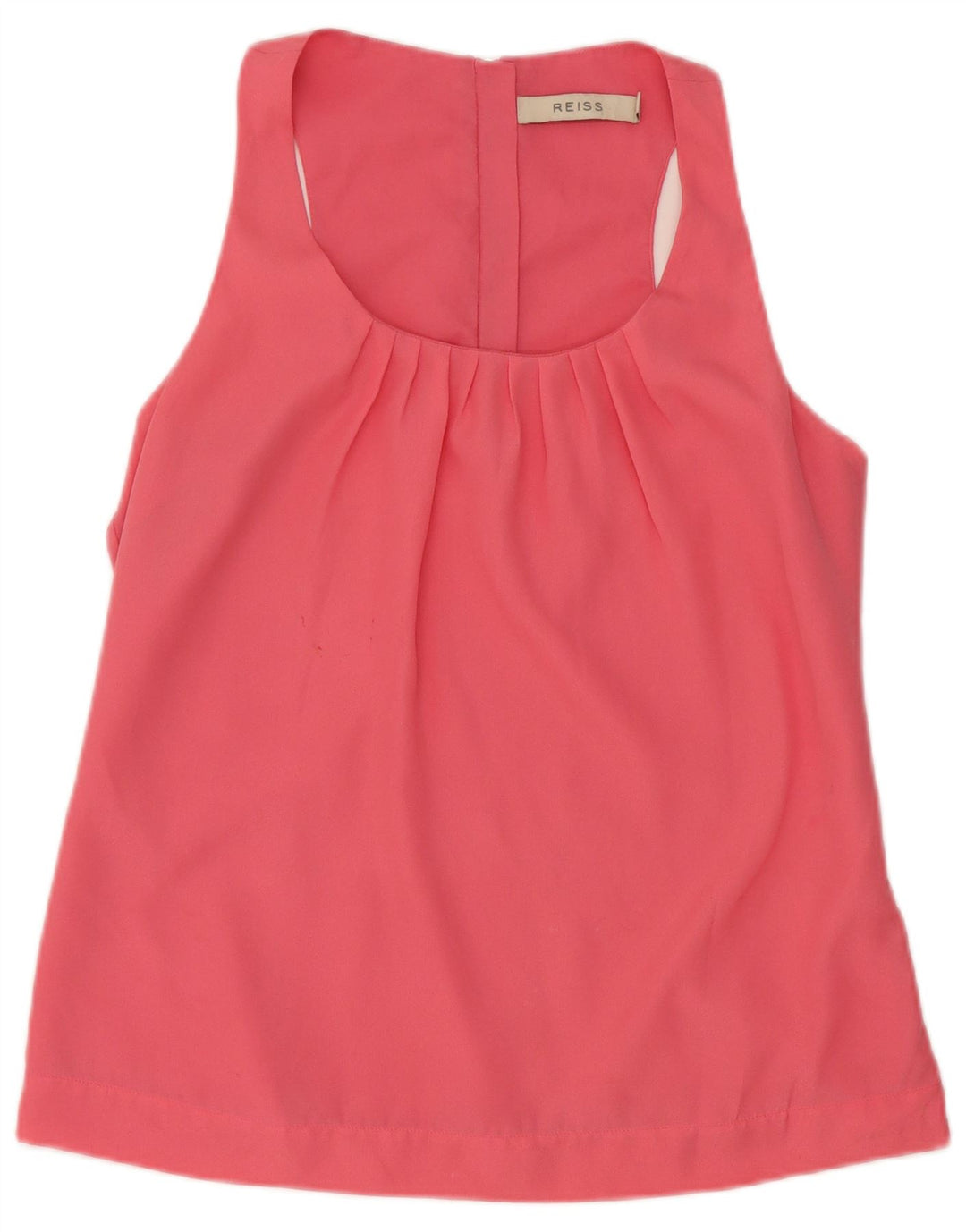 Reiss Γυναικείο κανονικό γιλέκο UK 10 Small Pink Polyester