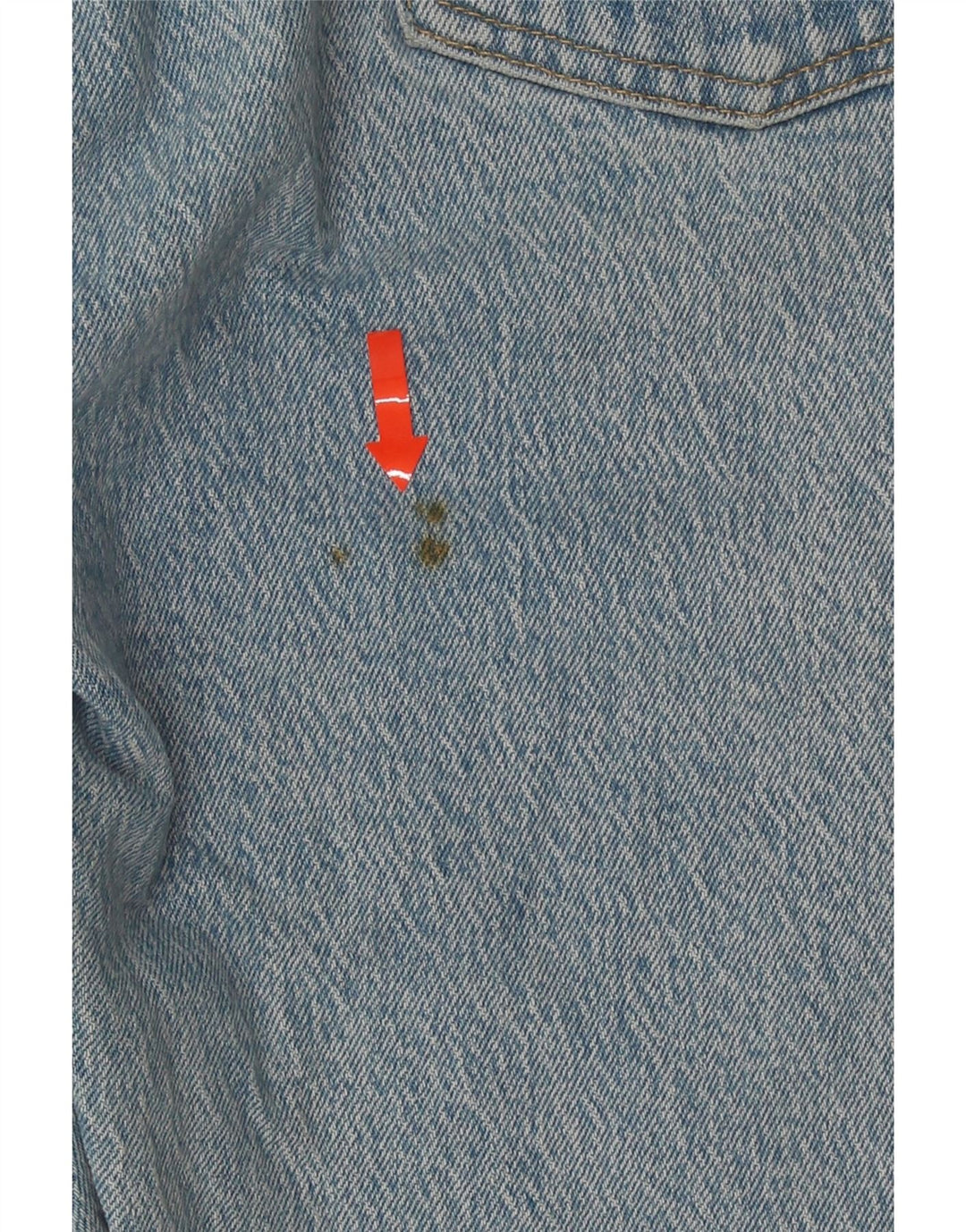 Levi's Womens 501 Straight Jeans W26 L28 Blue