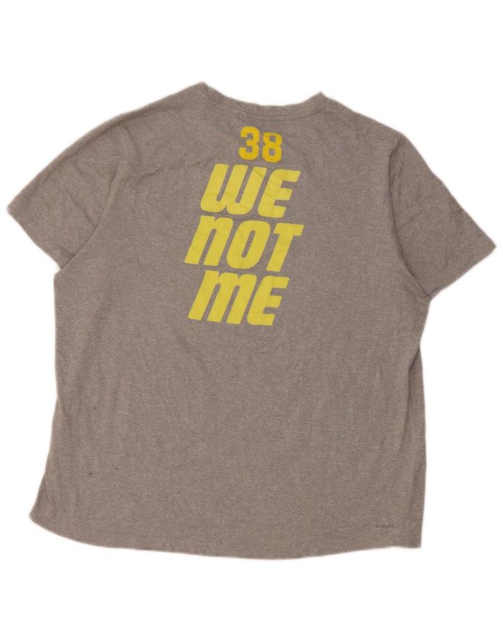 Γραφικό T-Shirt Adidas Ανδρικό Limestone Saints Top Large Grey Polyester