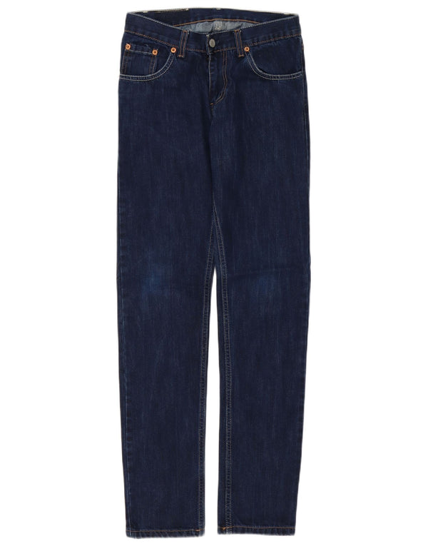 Levi's Boys 511 Slim Jeans 11-12 ετών W26 L31 Navy Blue Cotton