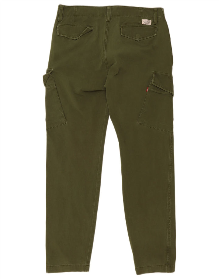 Ανδρικό παντελόνι Levi's Slim Cargo W31 L30 Πράσινο βαμβακερό