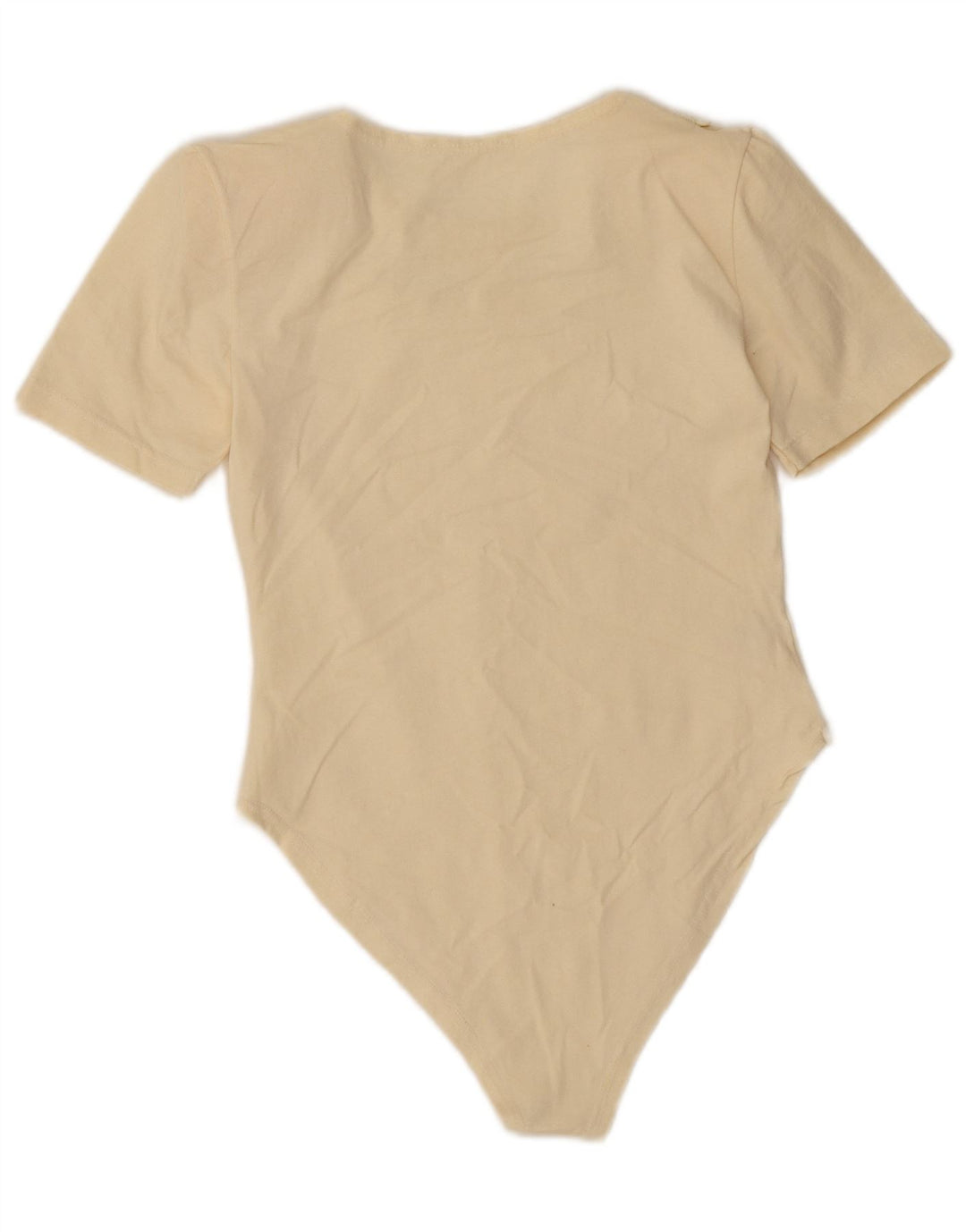 Vintage γυναικείο κορμάκι UK 10 Small Beige βαμβακερό