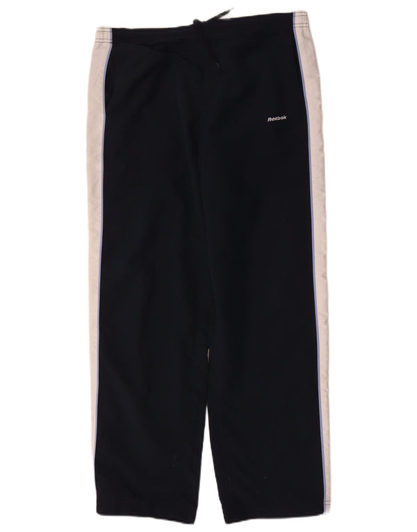 Γυναικεία αθλητική φόρμα Reebok Παντελόνι UK 14 Large Navy Blue Colourblock