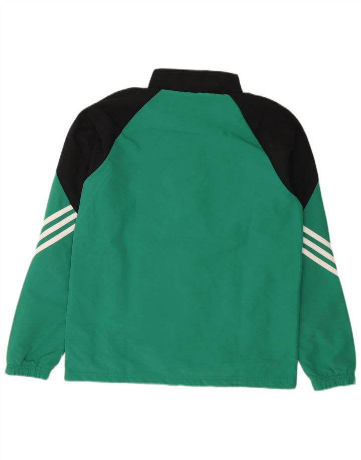 Adidas Boys αθλητική φόρμα Adidas Top Jacket 13-14 Years XL Green Colourblock Polyester
