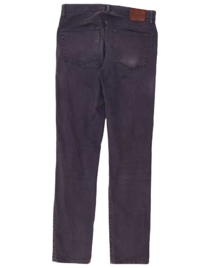 Ανδρικό παντελόνι Gant Slim Casual W30 L34 Navy Blue