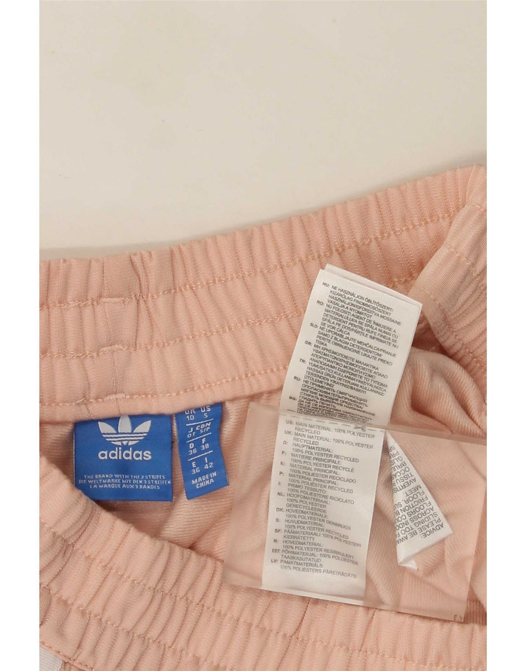 Γυναικείο αθλητικό σορτς Adidas UK 10 Small Pink Polyester
