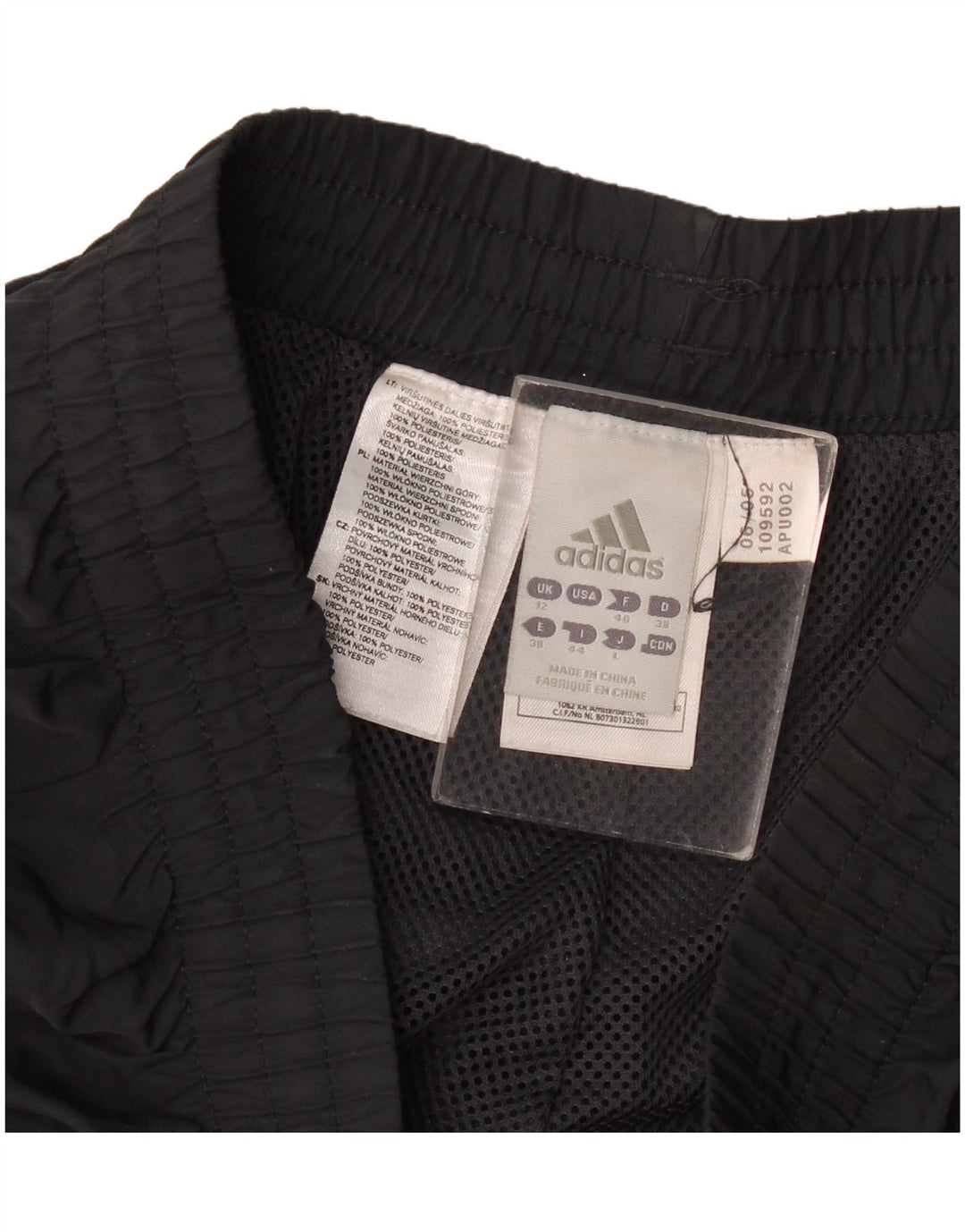 Γυναικεία αθλητική φόρμα Adidas Παντελόνι UK 16 Large Grey Polyester