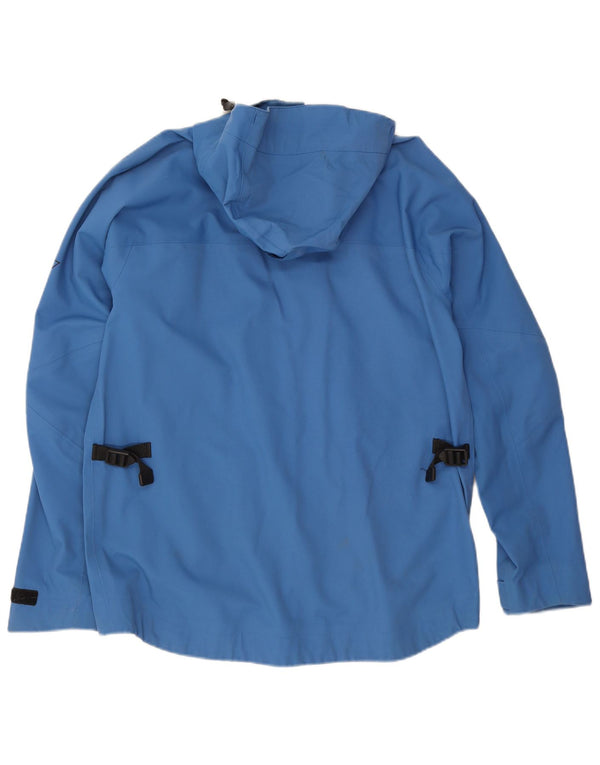 Musto Ανδρικό μπουφάν βροχής με κουκούλα UK 38 Medium Blue Polyamide