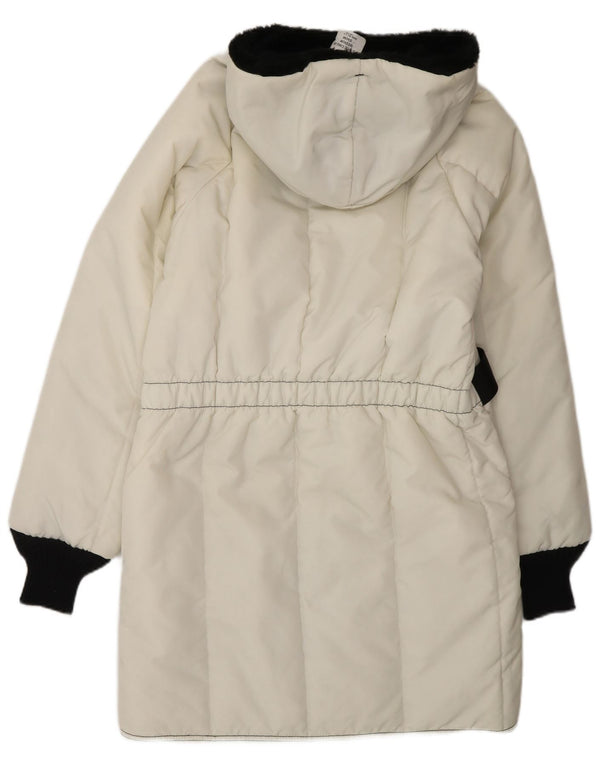 Refrigiwear Γυναικείο παλτό Cruzcampo padded UK 14 Medium Off White Colourblock