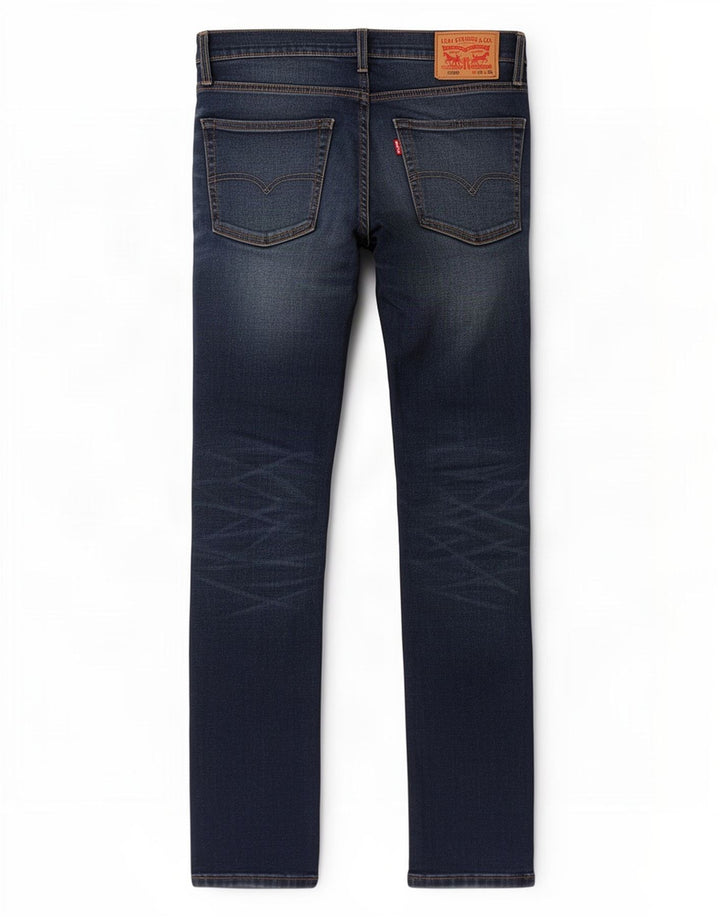 Ανδρικό Slim Jeans Levi's W30 L33 Navy Blue Cotton