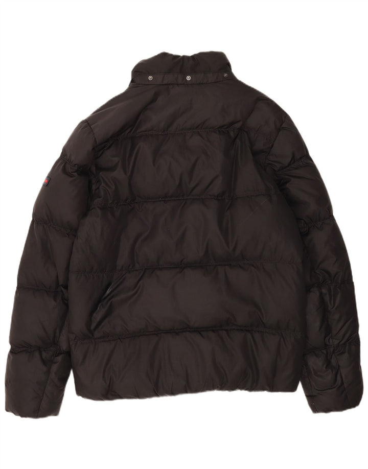 Tommy Hilfiger Ανδρικό μπουφάν με επένδυση UK 42 XL μαύρο πολυεστέρα