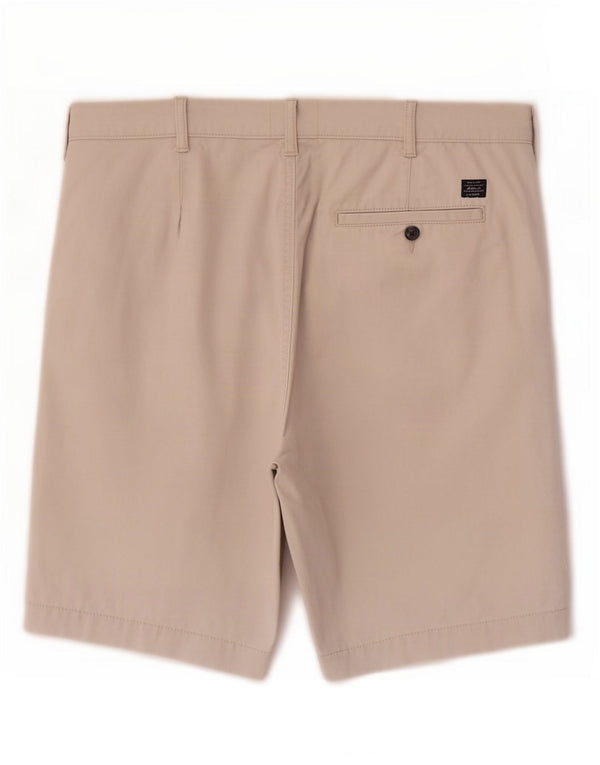 Marks & Spencer Mens Chino Shorts XL W38 Beige Cotton