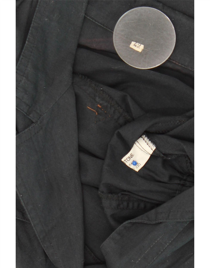Vintage γυναικεία ολόσωμη φόρμα IT 42 Medium Navy Blue Cotton