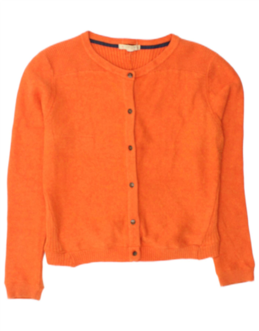 White Stuff Γυναικείο Crop Cardigan πουλόβερ UK 14 Medium Orange