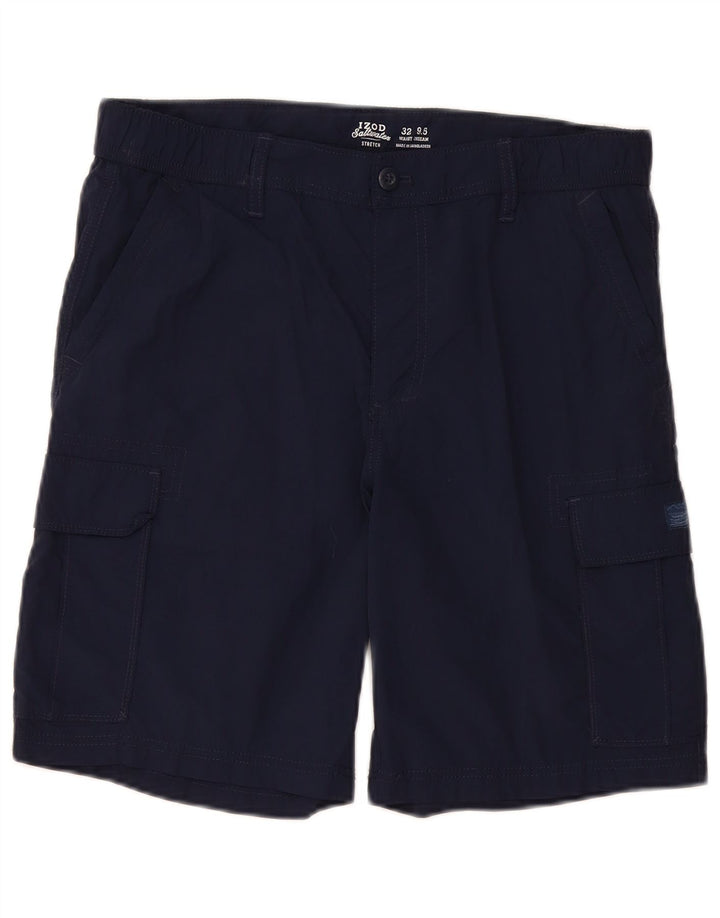 Ανδρικό σορτς IZOD Salt Water Cargo W32 Medium Navy Blue Polyamide