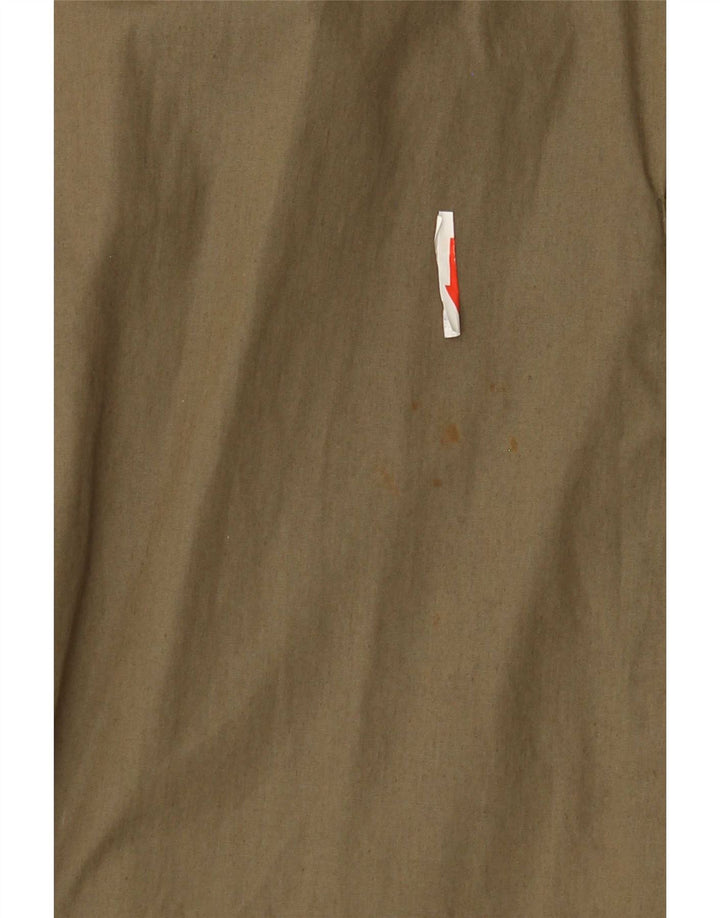 Stratos Ανδρικό Πανωφόρι UK 40 Large Khaki Cotton