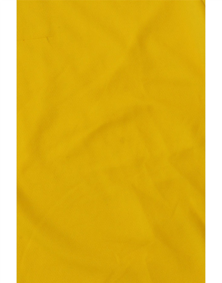 Ανδρικό T-Shirt Climalite ADIDAS Top Medium Yellow Polyester