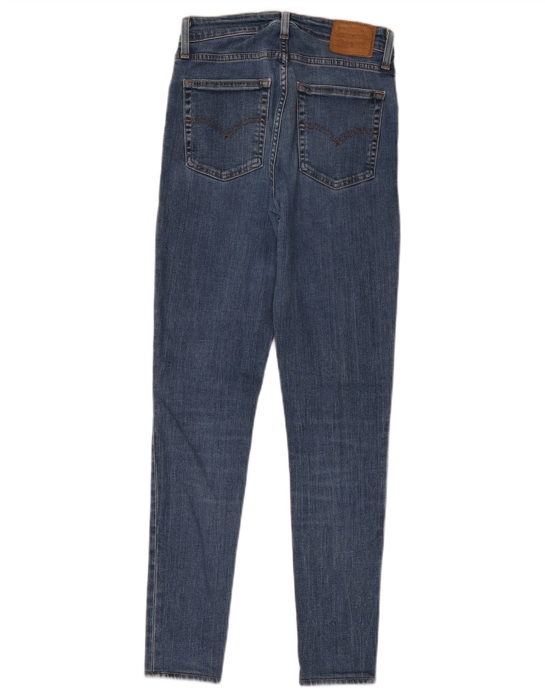 LEVI'S Γυναικείο 721 Ψηλό Skinny Jeans W26 L32 Μπλε βαμβακερό