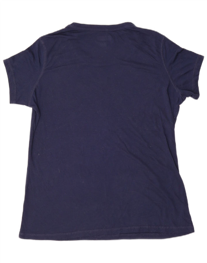 NFL Γυναικείο μπλουζάκι γραφικών Dallas Cowboys Top UK 18 XL Navy Blue Polyester