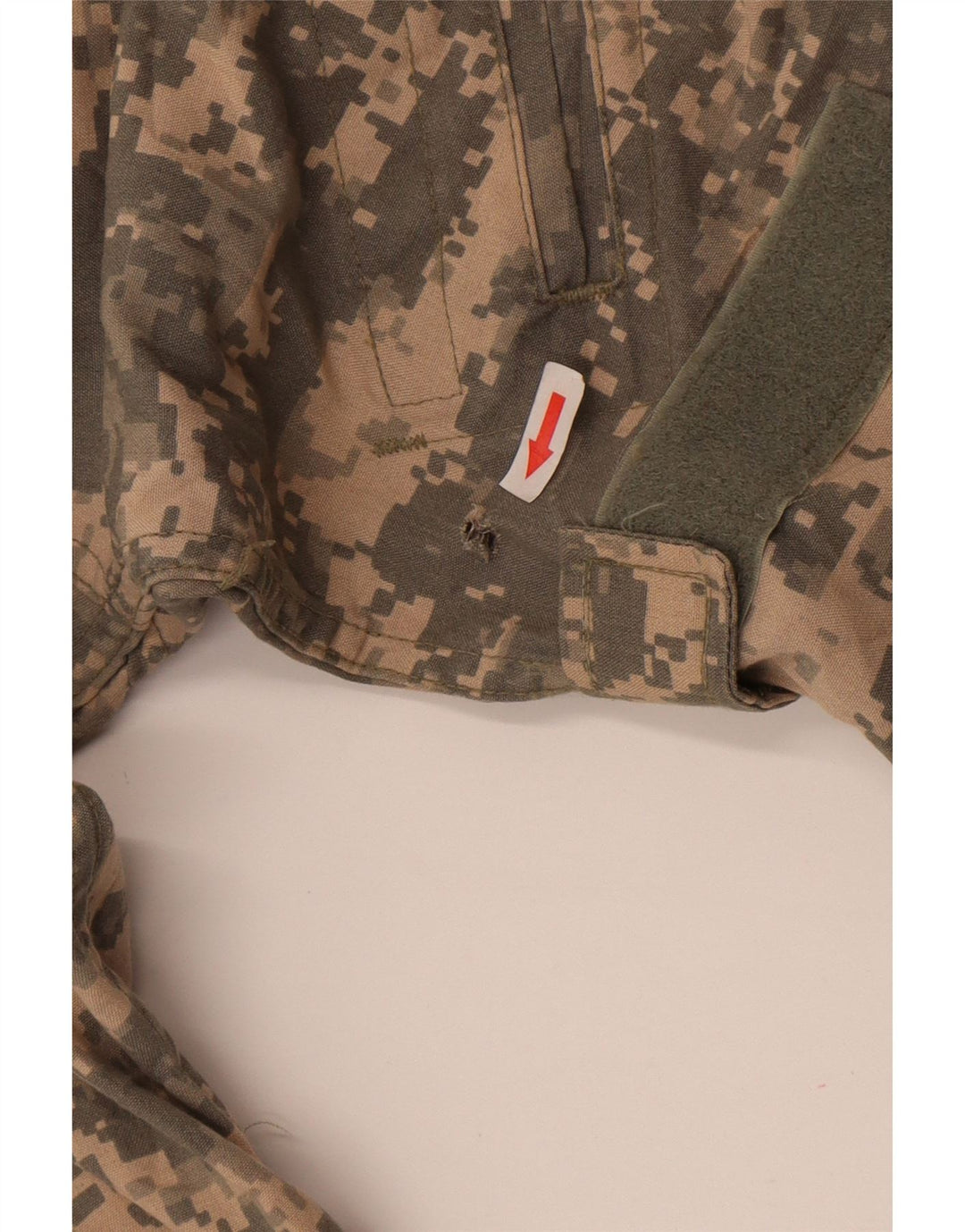 Vintage Ανδρικό Military Jacket UK 38 Medium Green Camouflage