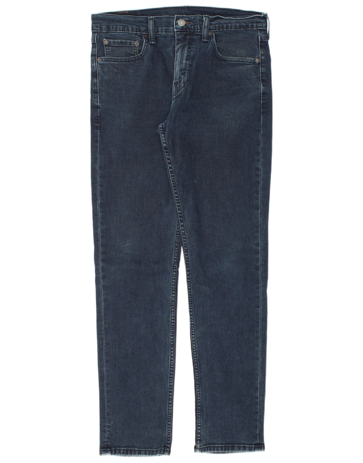 LEVI'S Ανδρικό 511 Slim Jeans W32 L32 Navy Blue Cotton