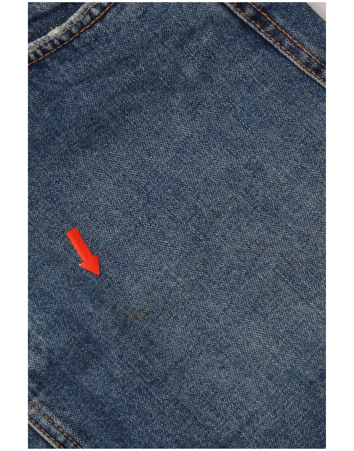 Zara Γυναικεία Μίνι Τζιν Φούστα Μικρή W26 Μπλε