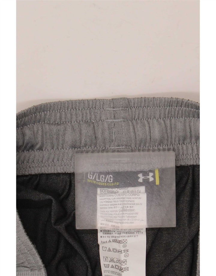 Ανδρική αθλητική φόρμα Under Armour Παντελόνι μεγάλου γκρι χρώματος πολυεστέρας